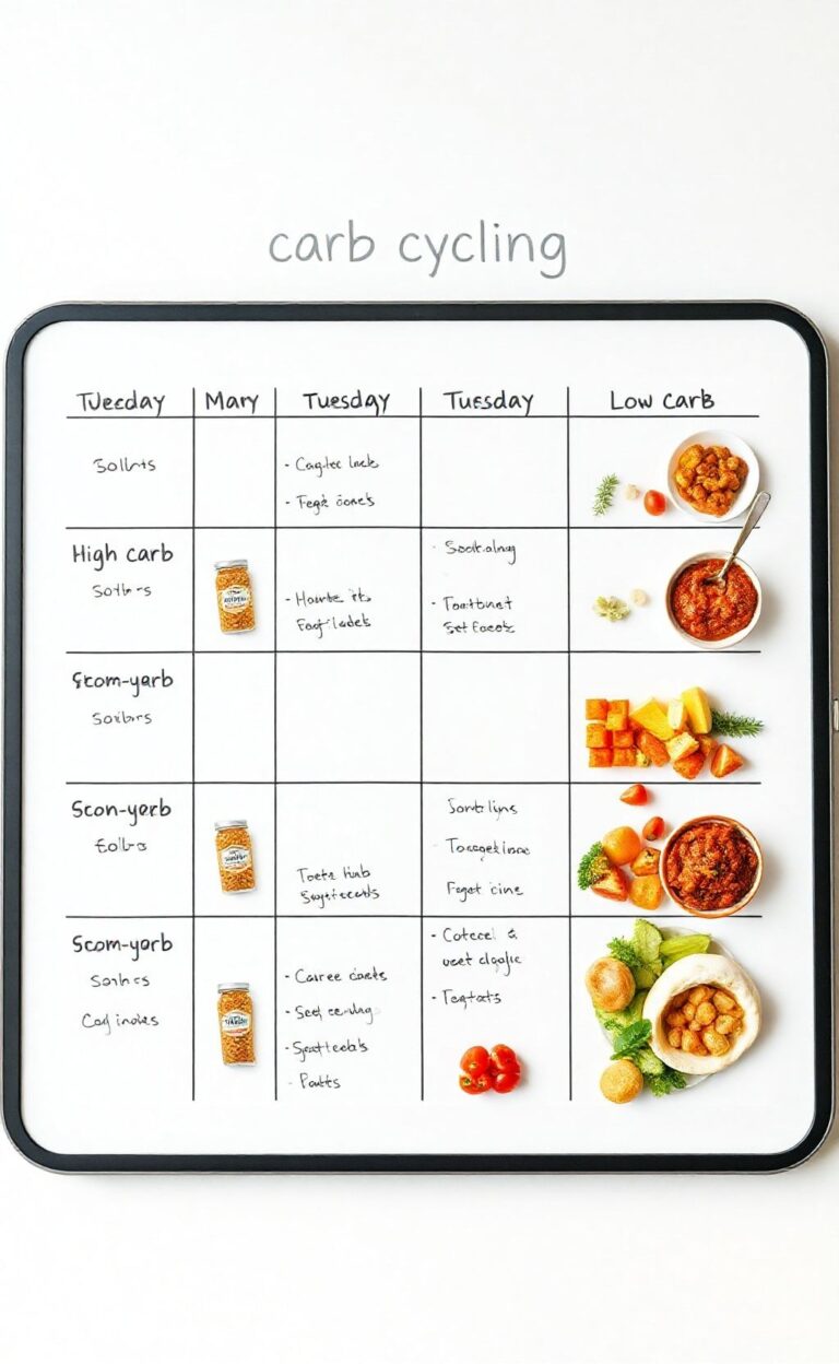 Carb cycling : guide complet pour optimiser votre alimentation 6 carb cycling