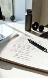 Carnet de musculation : outil de progression efficace