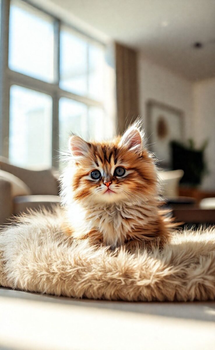 Chaton poil long : guide adoption et soins 1 chaton poil long