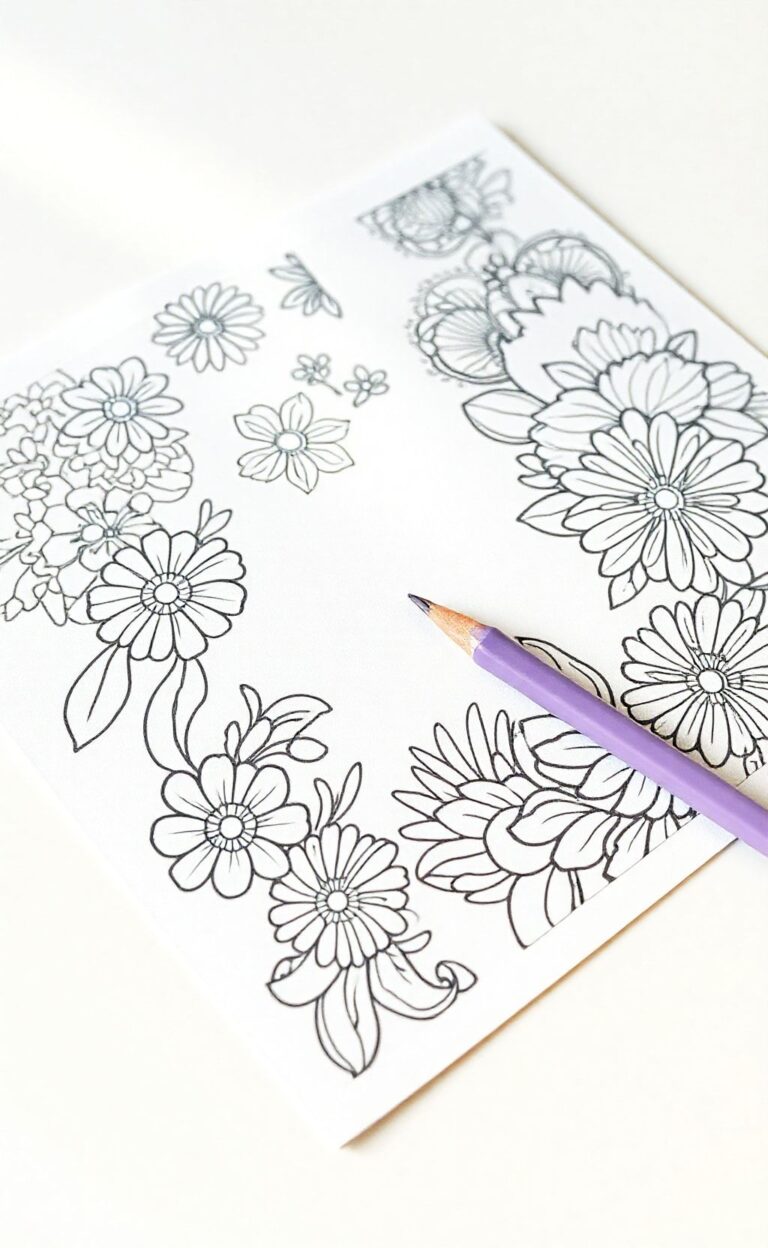 Coloriage zen : pratique et bienfaits apaisants 3 coloriage zen