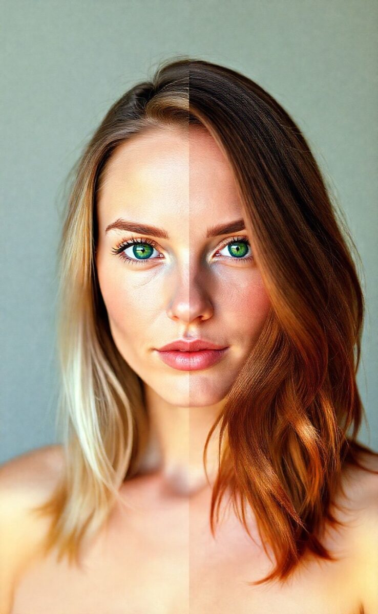 Couleur de cheveux pour yeux verts : les meilleures teintes 1 couleur de cheveux pour yeux vert