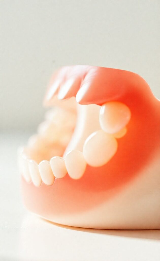 Dentier sans palais : confort et stabilité