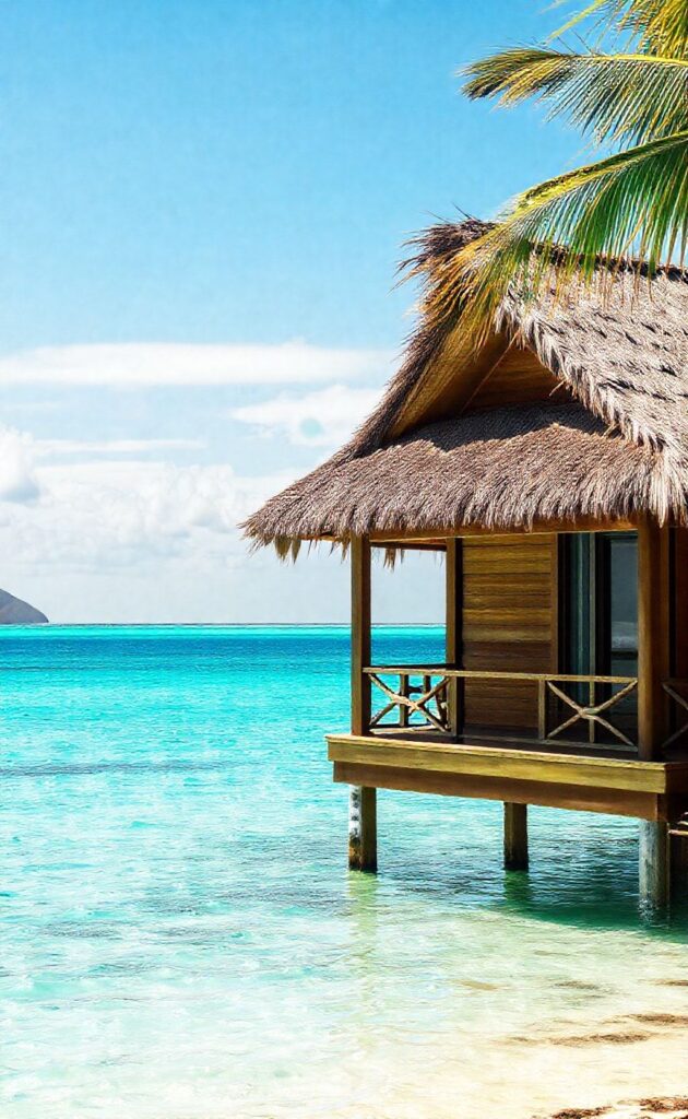 Fare tahiti : maisons traditionnelles de polynésie