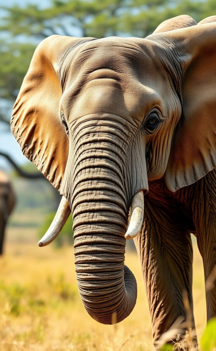 Éléphant ahmed : histoire, impact et conservation de la faune 1 l'éléphant ahmed
