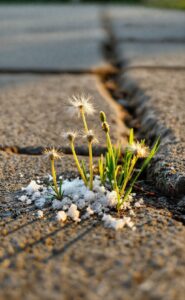 Sel de déneigement pour désherber : efficacité et risques