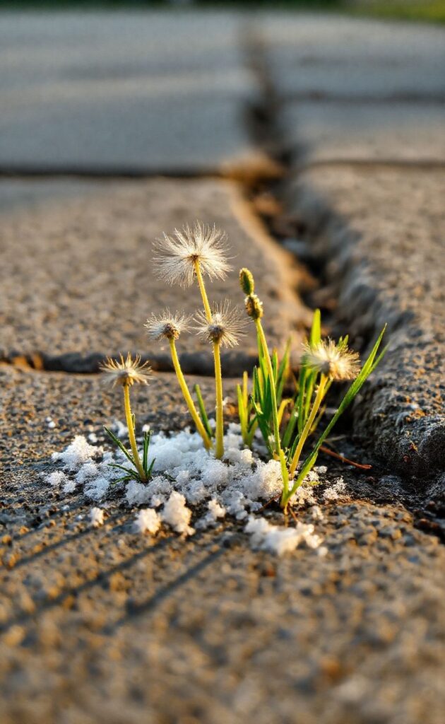 Sel de déneigement pour désherber : efficacité et risques